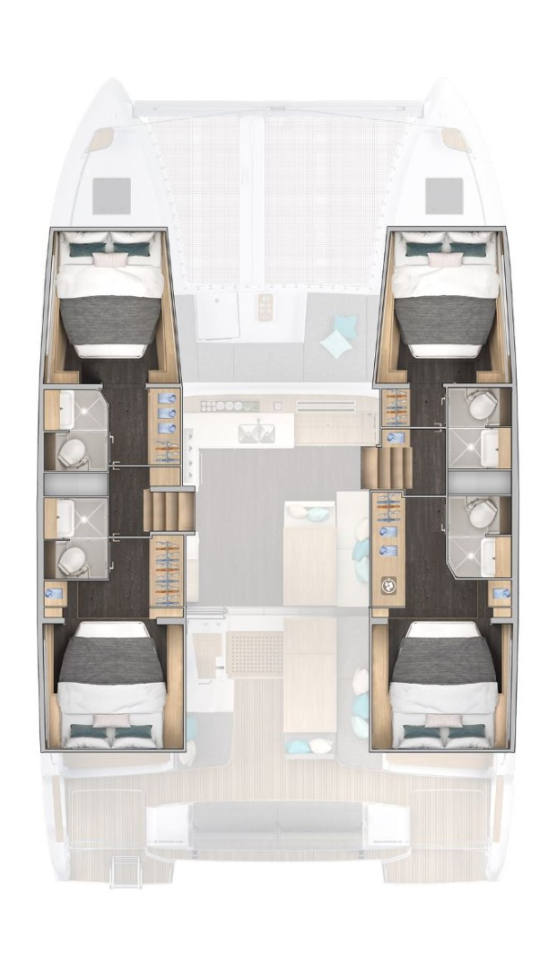 Boot mieten Palma de Mallorca günstig Lagoon 43