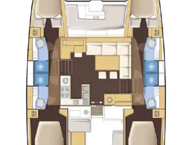Bootsverleih Lagoon Lagoon 450 F Eden Island Samboat