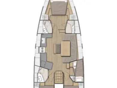 Segelboot mieten in Seget Donji - Bénéteau Oceanis 46.1