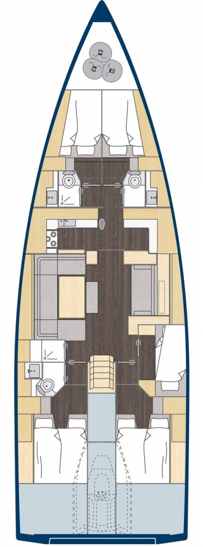 Boot mieten Kaštela günstig Bavaria C57 Holiday
