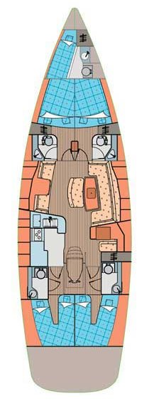 Segelboot mieten in Biograd na Moru - Elan Impression 514