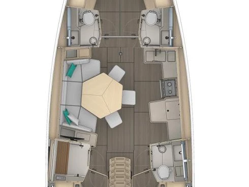 YachtCharter in Lavrion - Dufour Dufour 44 auf SamBoat