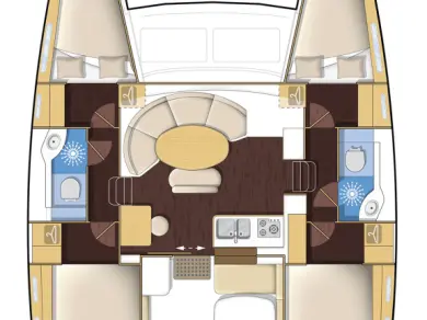 Lagoon Lagoon 380 S2 mieten Gouviá