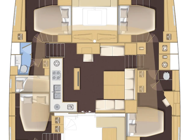 Lagoon Lagoon 52 F mieten Gouviá