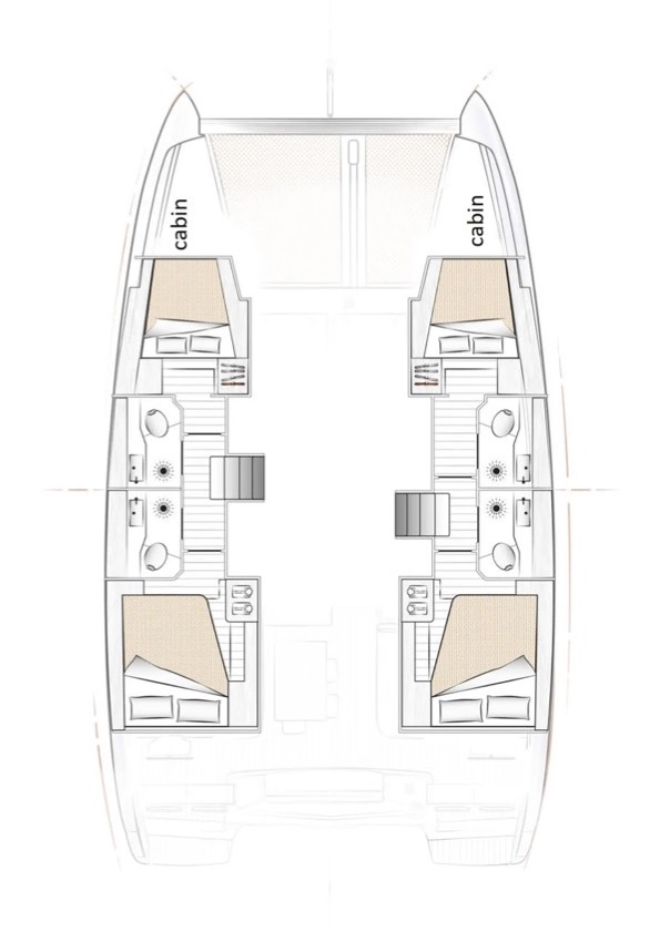 Vermietung Katamaran Excess mit Führerschein