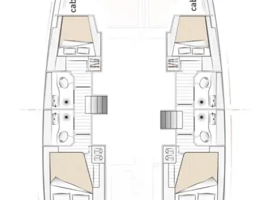 Vermietung Katamaran Excess mit Führerschein