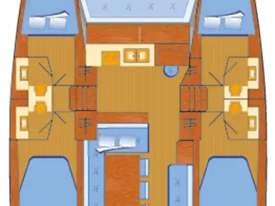 Vermietung Katamaran Bali mit Führerschein