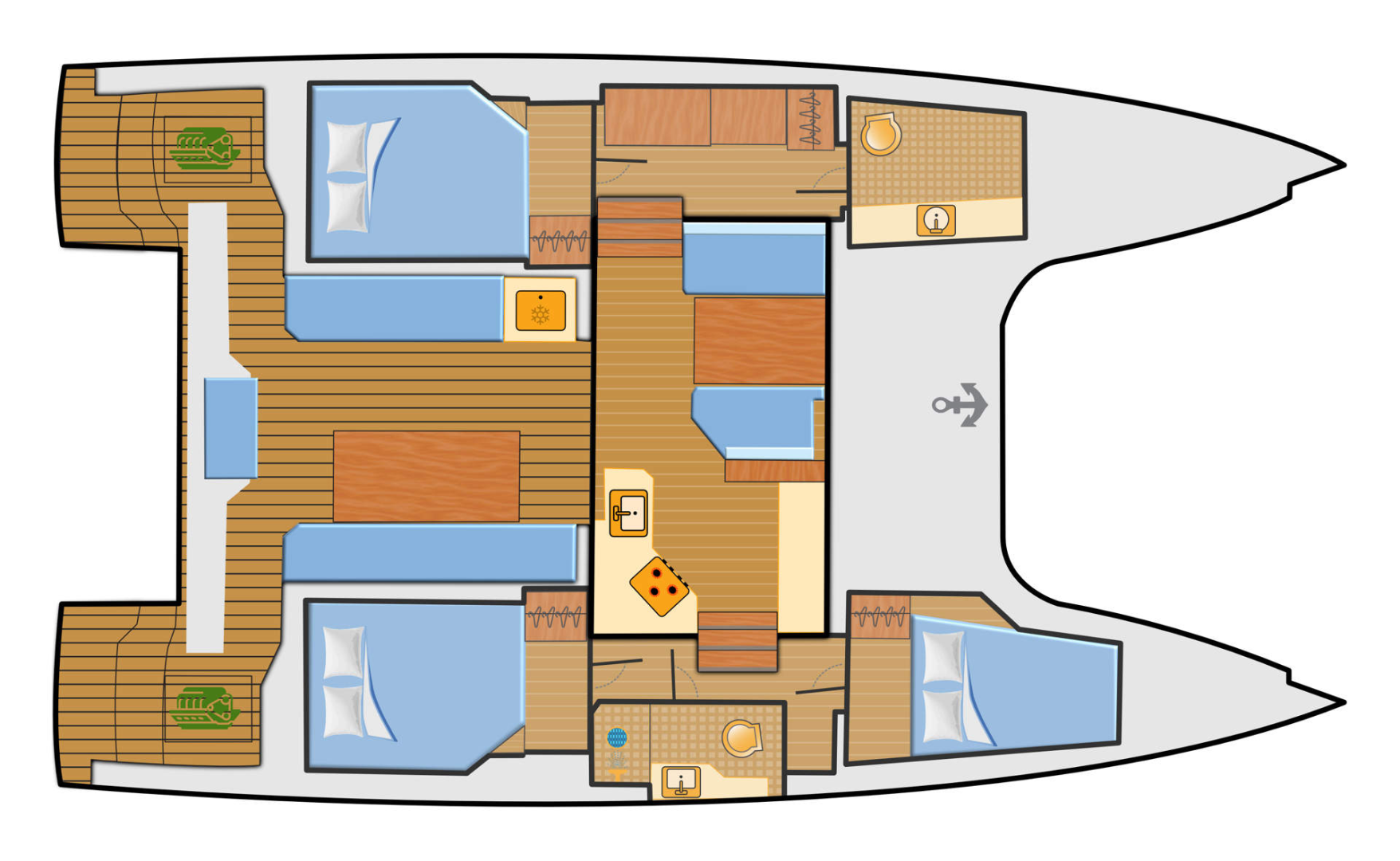 Katamaran mit oder ohne Skipper Nautitech mieten in Rogoznica