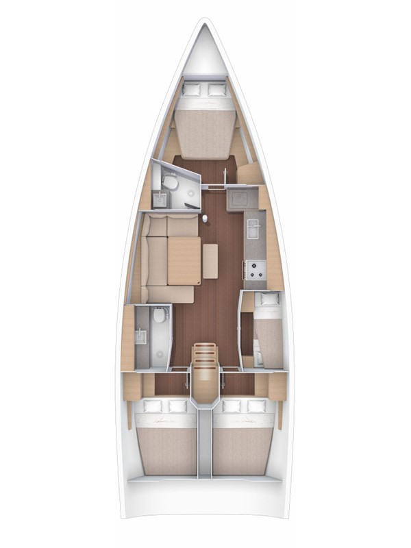 Bootsverleih Dufour Dufour 430 Primošten Samboat