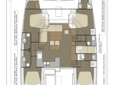 Ein Dufour Dufour Catamarans 48 Sail mieten in Primošten