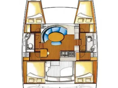 Ein Lagoon Lagoon 380 mieten in Punat