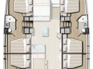 Vermietung Katamaran Bali mit Führerschein