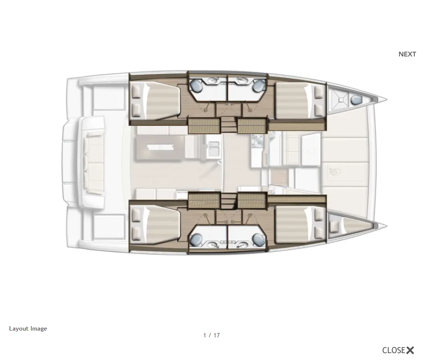 Katamaran mieten in Nikiána - Bali Bali 4.2