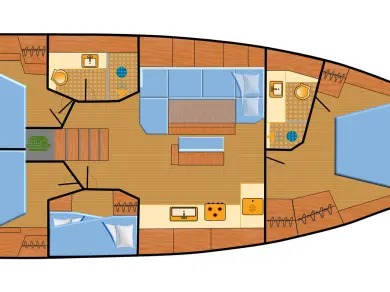 Ein Hanse Hanse 460 mieten in Can Pastilla