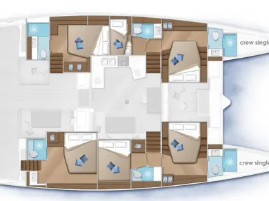 Bootsverleih Lagoon Lagoon 52 Álimos Samboat