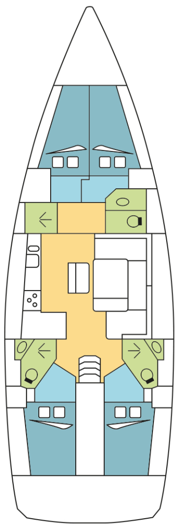 Bootsverleih Bavaria Cruiser 46 Praslin Island Samboat