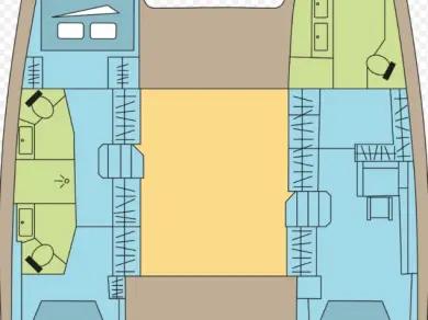 Vermietung Katamaran Excess mit Führerschein