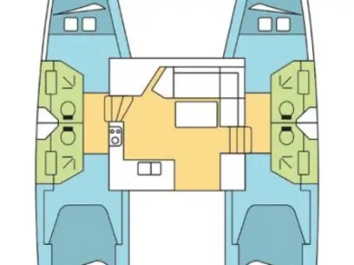 Vermietung Katamaran Fountaine Pajot mit Führerschein