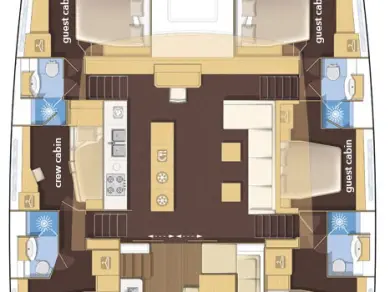 Katamaran mit oder ohne Skipper Lagoon mieten in Split