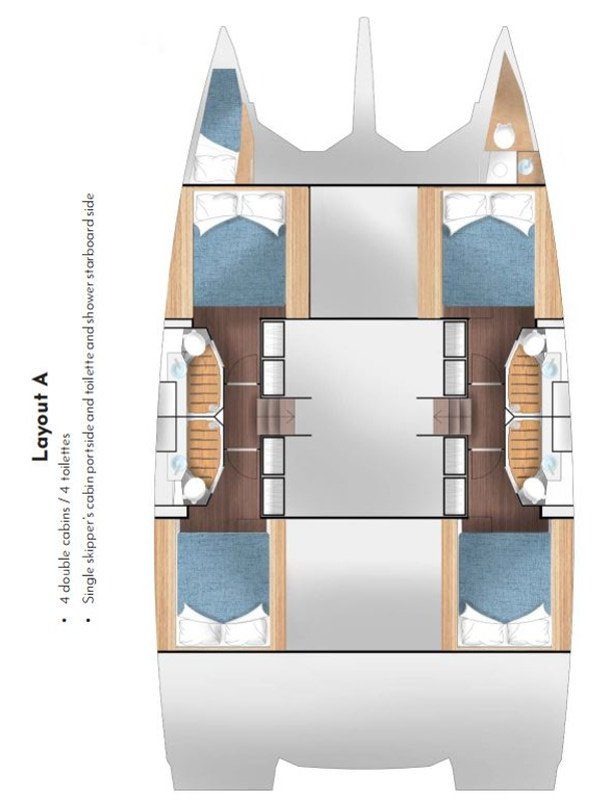 Cervetti Yachts Cervetti 44 - 4 + 1 cab. mieten Primošten