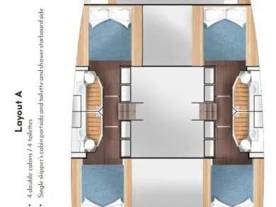 Cervetti Yachts Cervetti 44 - 4 + 1 cab. mieten Primošten