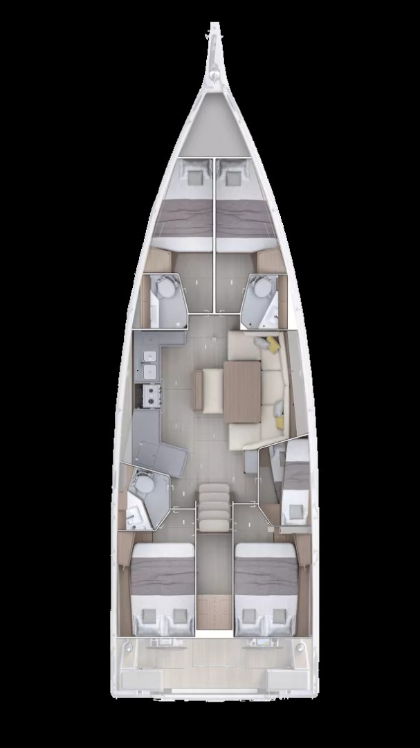 Segelboot mieten in Álimos - Bénéteau Oceanis 47 - 4 cab.