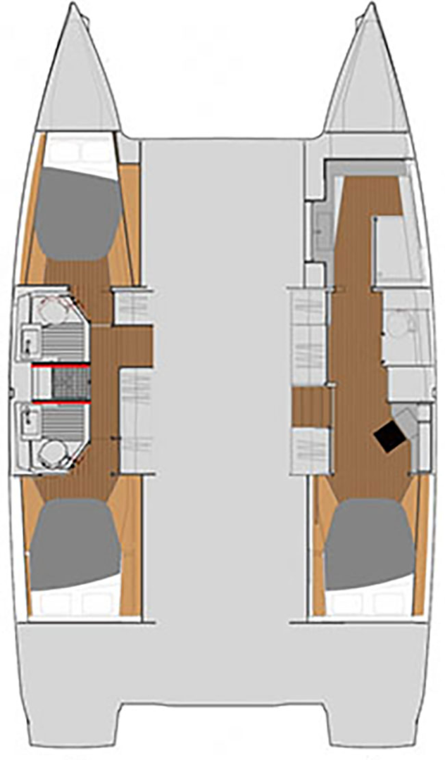 Fountaine Pajot Astrea 42 mieten Néa Péramos