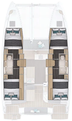 Ein Lagoon Lagoon 38 mieten in Néa Péramos