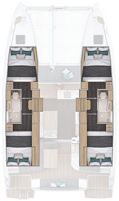 Ein Lagoon Lagoon 38 mieten in Néa Péramos