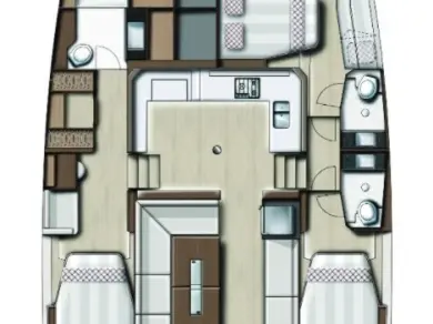 YachtCharter in Nidri - Bali Bali Catspace Voile auf SamBoat