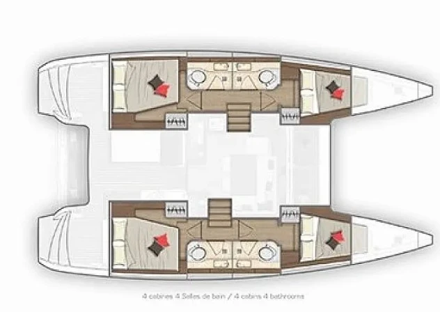 Katamaran mit oder ohne Skipper Lagoon mieten in Préveza