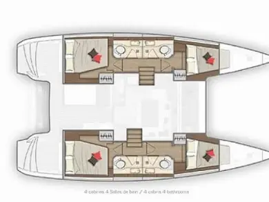 Katamaran mit oder ohne Skipper Lagoon mieten in Préveza