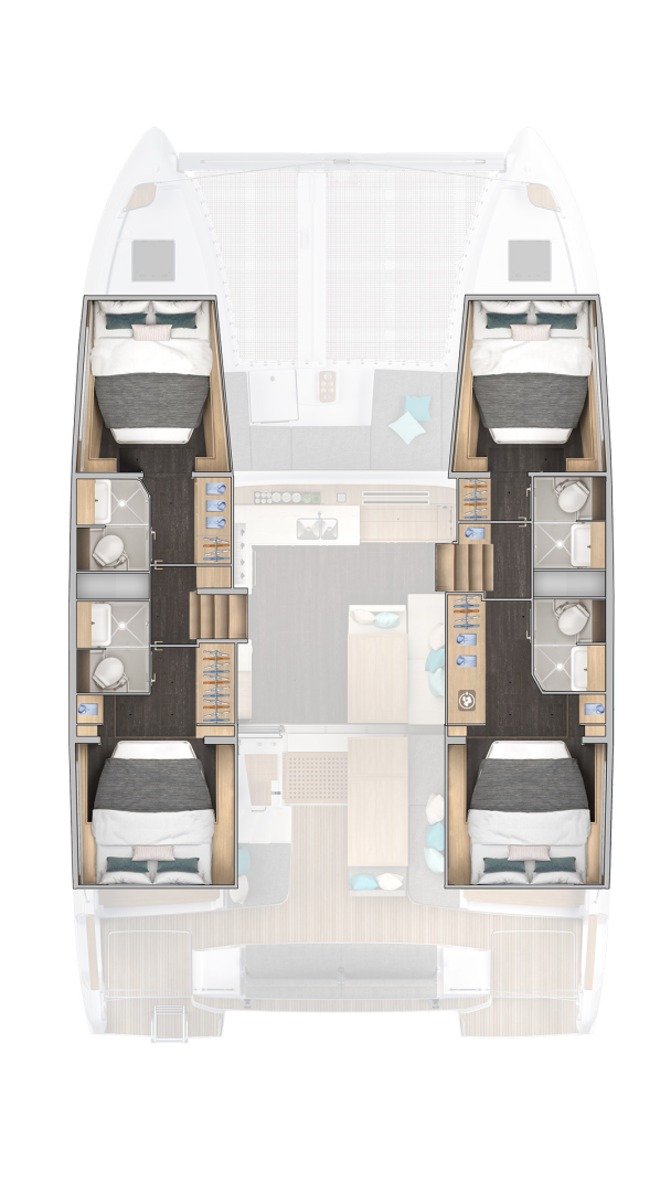 Katamaran mit oder ohne Skipper Lagoon mieten in Nidri