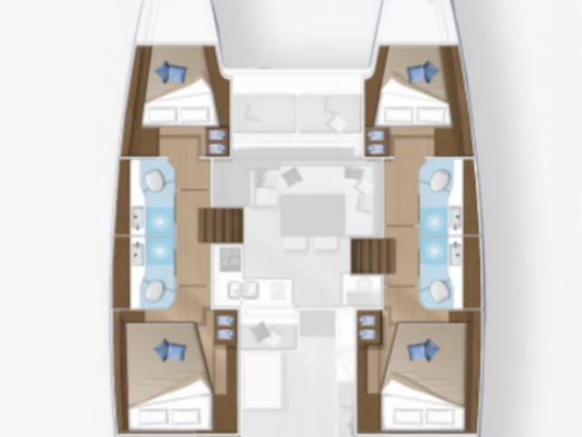 Ein Lagoon Lagoon 40 mieten in Road Town