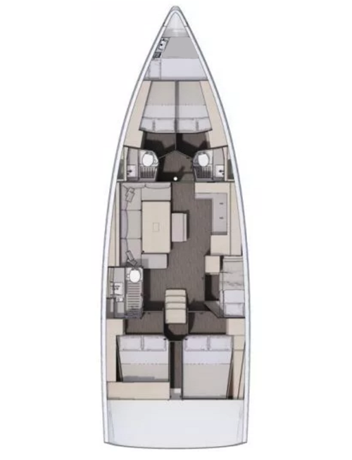 Boot mieten Dénia günstig Dufour 470