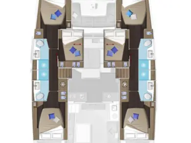 Katamaran mit oder ohne Skipper Lagoon mieten in Trogir