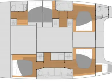 Ein Fountaine Pajot Tanna 47 mieten in Parham Town