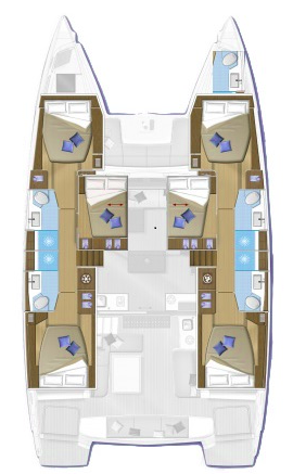 Vermietung Katamaran Lagoon mit Führerschein
