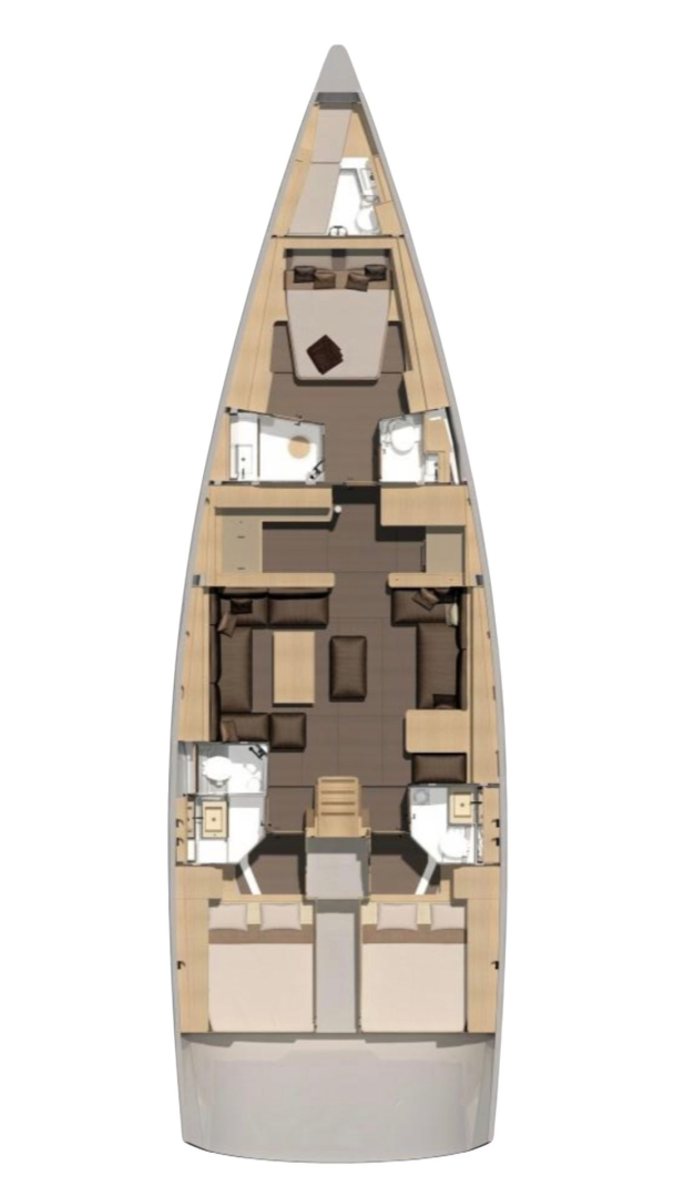 Vermietung Segelboot Dufour mit Führerschein