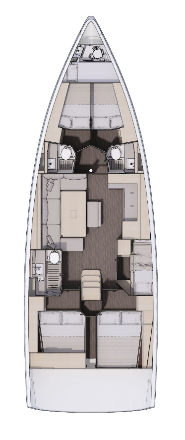 Bootsverleih Dufour Dufour 470 Agropoli Samboat