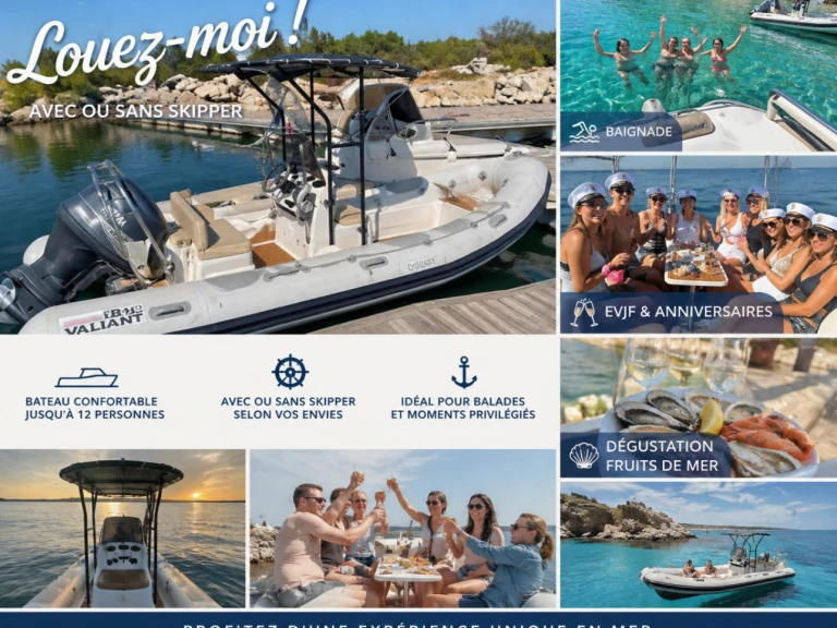 Bootsverleih Valiant DR 570 Carnon-Plage Samboat