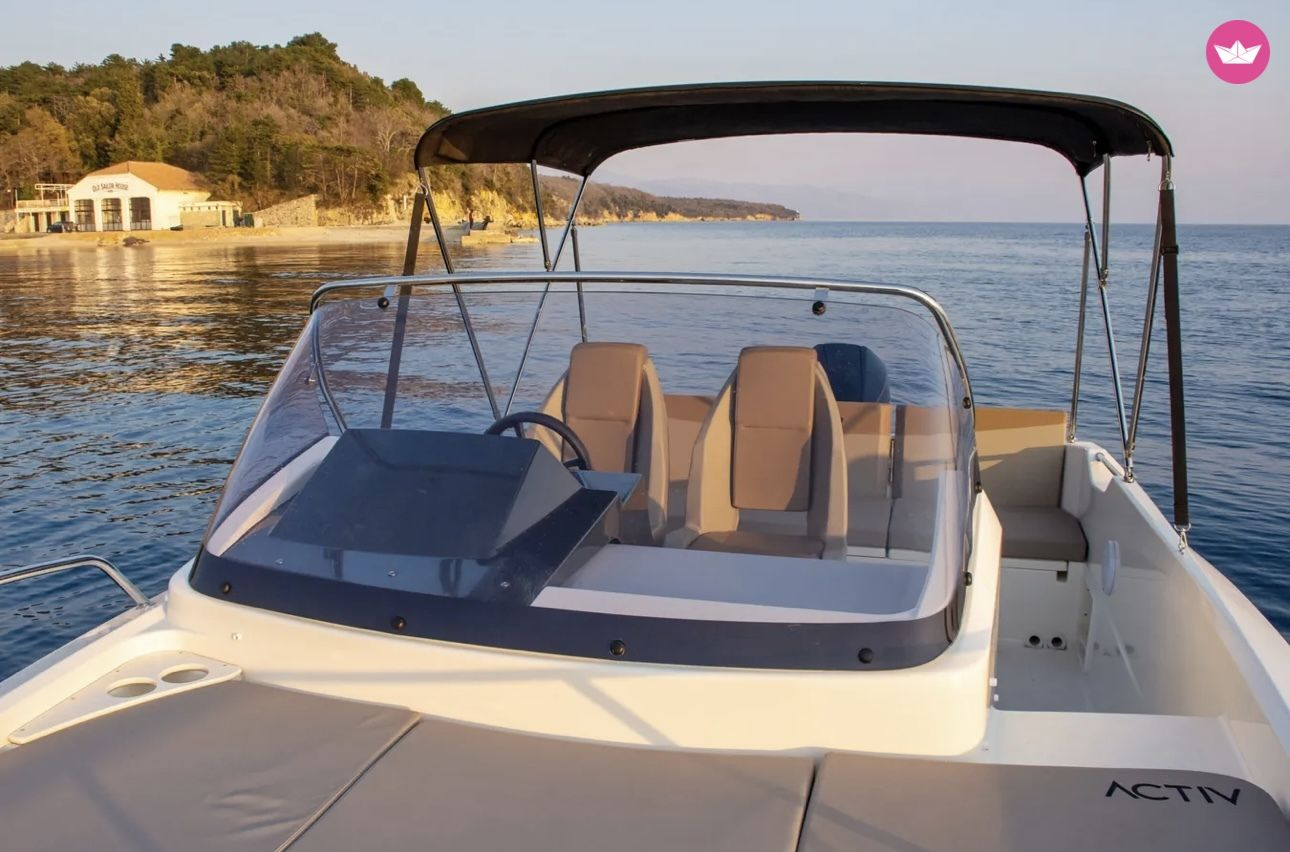 YachtCharter in Kolýmpia - Quicksilver Activ 675 Sundeck auf SamBoat