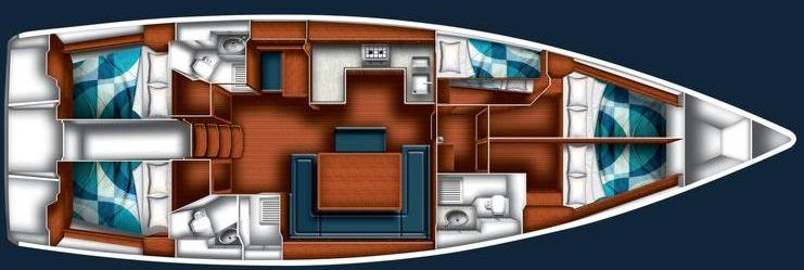 Vermietung Segelboot Bavaria mit Führerschein