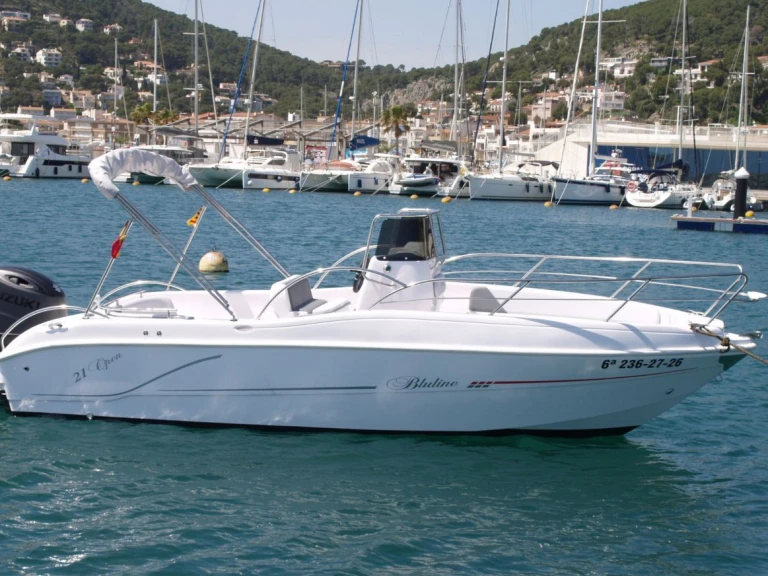 Ein Bluline Bluline 21 Ft Open mieten in Port de Estartit