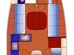 Vermietung Segelboot Bavaria mit Führerschein