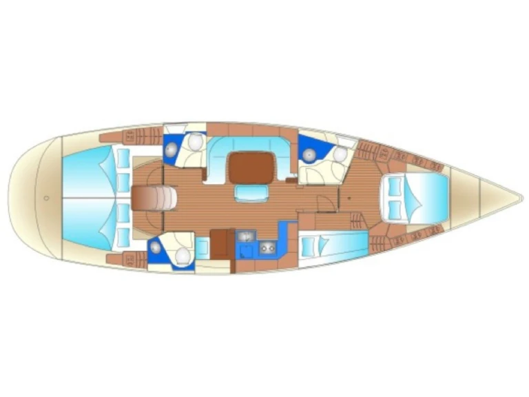 Vermietung Segelboot Bavaria mit Führerschein