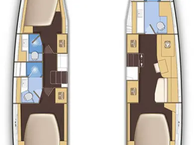Vermietung Katamaran Lagoon mit Führerschein