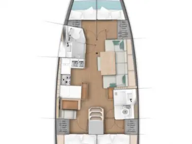 Bootsverleih Jeanneau Sun Odyssey 440 Seget Donji Samboat