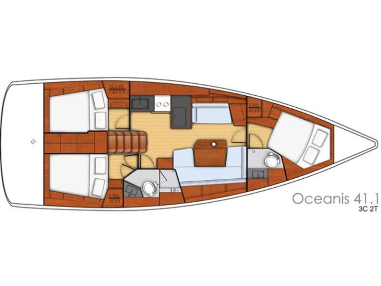 YachtCharter in Álimos - Bénéteau Oceanis 41.1 auf SamBoat