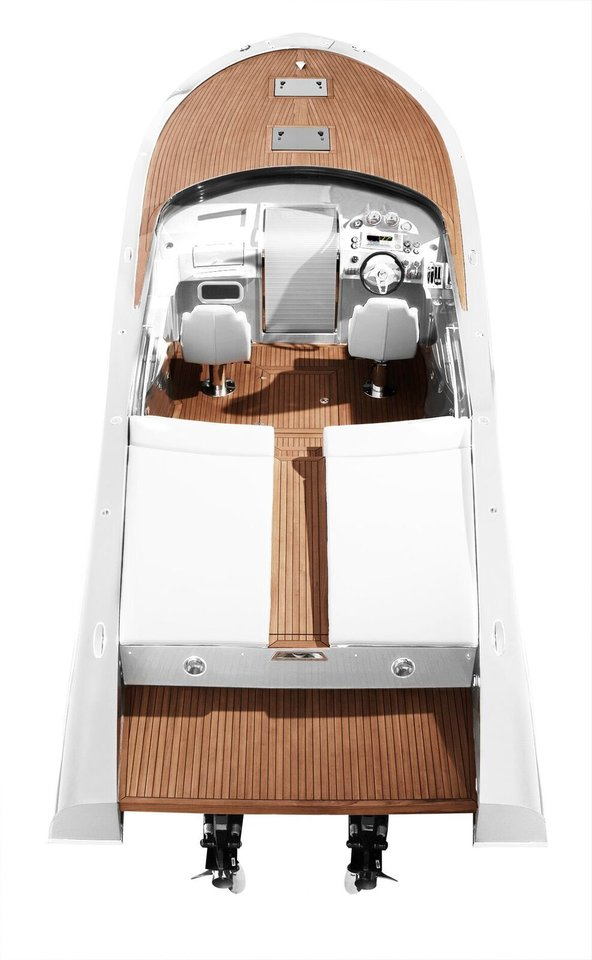 Vermietung Motorboot Frauscher mit Führerschein